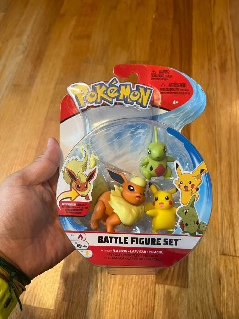 Pokemon Battle Figure 3 Pcs